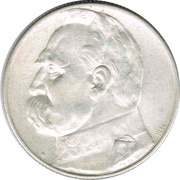 5 Zlotys Józef Piłsudski - Rifle Corps reverse image