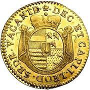 Ducat - Sede Vacante, Belgium, 1784 reverse image