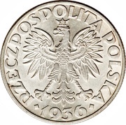 5 Zlotys Gdynia Seaport obverse image