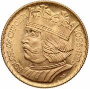 10 Zlotys Boleslaus I the Brave reverse image