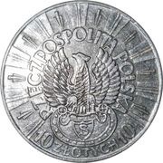 10 Zlotys Józef Piłsudski - Rifle Corps obverse image