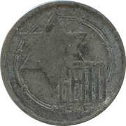 10 Mark Jewish Ghetto Coinage Al-Mg obverse image