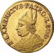2 Ducats - Sede Vacante, Belgium, 1694 reverse image