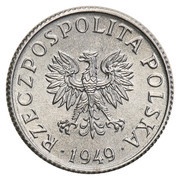 1 Grosz Trial Strike Al obverse image