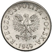 2 Grosze Trial Strike Ni obverse image