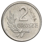 2 Grosze Trial Strike Al reverse image