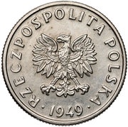 5 Groszy Trial Strike Ni obverse image
