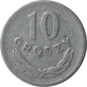 10 Groszy reverse image