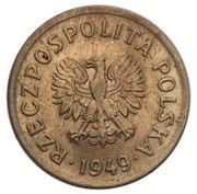 10 Groszy Trial Strike CuNi obverse image