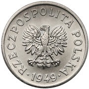 20 Groszy Trial Strike Ni obverse image