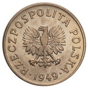 50 Groszy Trial Strike CuNi obverse image