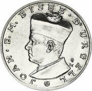 25 Diners - Joan Martí i Alanis Episcopal Co-Prince obverse image