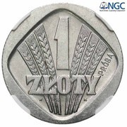 1 Zloty Ears; Trial Strike Al reverse image