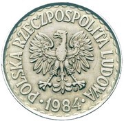 1 Zloty Trial Strike obverse image