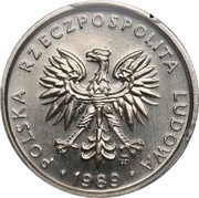 1 Zloty Trial Strike obverse image