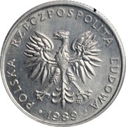 1 Zloty Trial Strike obverse image