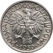 2 Zlotys Trial Strike obverse image