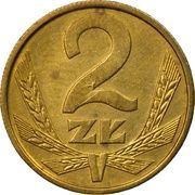 2 Zlotys 2nd Eagle Design reverse image