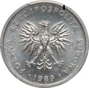 2 Zlotys Trial Strike obverse image