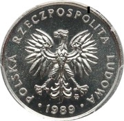 2 Zlotys Trial Strike obverse image