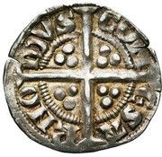 Sterling - Arnold V Name and title reverse, Belgium, 1279-1323 reverse image