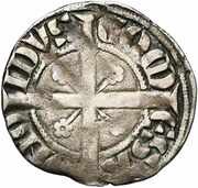 Sterling - Arnold V Shield type, Belgium, 1289-1290 reverse image