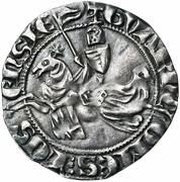 ½ Groat "Ruitergroot" - Arnold V obverse image