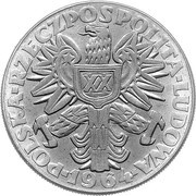 10 Zlotys The Tree; Trial Strike obverse image