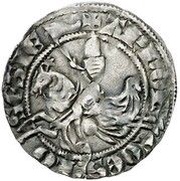 ½ Groat "Ruitergroot" - Arnold V obverse image