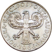 10 Zlotys 200th Anniversary of Warsaw Mint obverse image