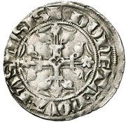 ⅔ Groat "Volant" - Louis IV, Belgium, 1323-1336 reverse image