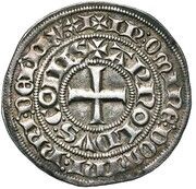 1 Groat - Arnold V Tournois castle obverse image