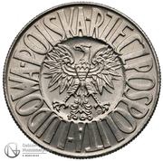 10 Zlotys 25th Anniversary of People's Republic of Poland; Trial Strike obverse image