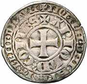 1 Groat - Arnold V Tournois castle obverse image