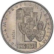 10 Zlotys We were - we are - we will Trial Strike, Poland, 1970-1971 reverse image