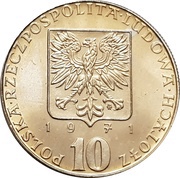 10 Zlotys FAO obverse image