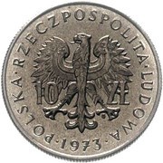 10 Zlotys 200 years of National Education Commission; Trial Strike Ni obverse image