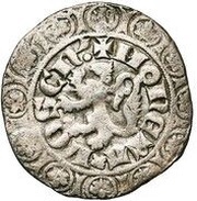 1 Groat with Lion - Theoderic obverse image