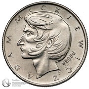 10 Zlotys Adam Mickiewicz; Trial Strike, Poland, 1974 reverse image