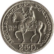 25 Diners - Joan Martí i Alanis Bishop of Salla, Andorra, 1989 reverse image