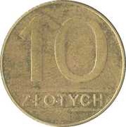 10 Zlotys reverse image