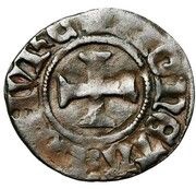 Mite - William I lion, Belgium, 1337-1391 reverse image