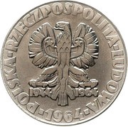 20 Zlotys The Tree; Trial Strike obverse image