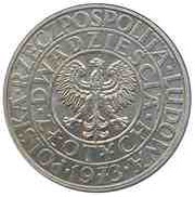 20 Zlotys Trial Strike CuNi obverse image