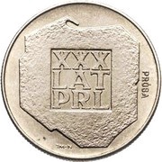 20 Zlotys People's Republic; Trial Strike, Poland, 1974 reverse image