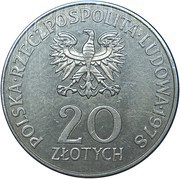 20 Zlotys Maria Konopnicka obverse image