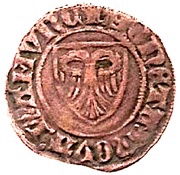 2 Mites - William II lion shield reverse image