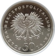 50 Zlotys Frederic Chopin obverse image