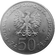 50 Zlotys Duke Mieszko I obverse image