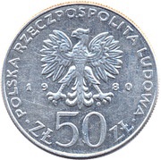50 Zlotys Bolesław I Chrobry obverse image